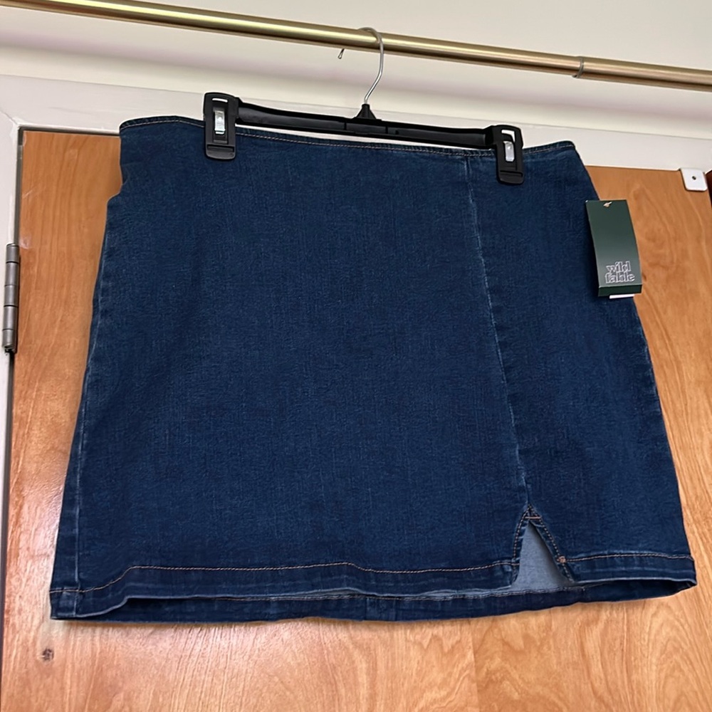 NEW Target Wild Fable Denim Skirt